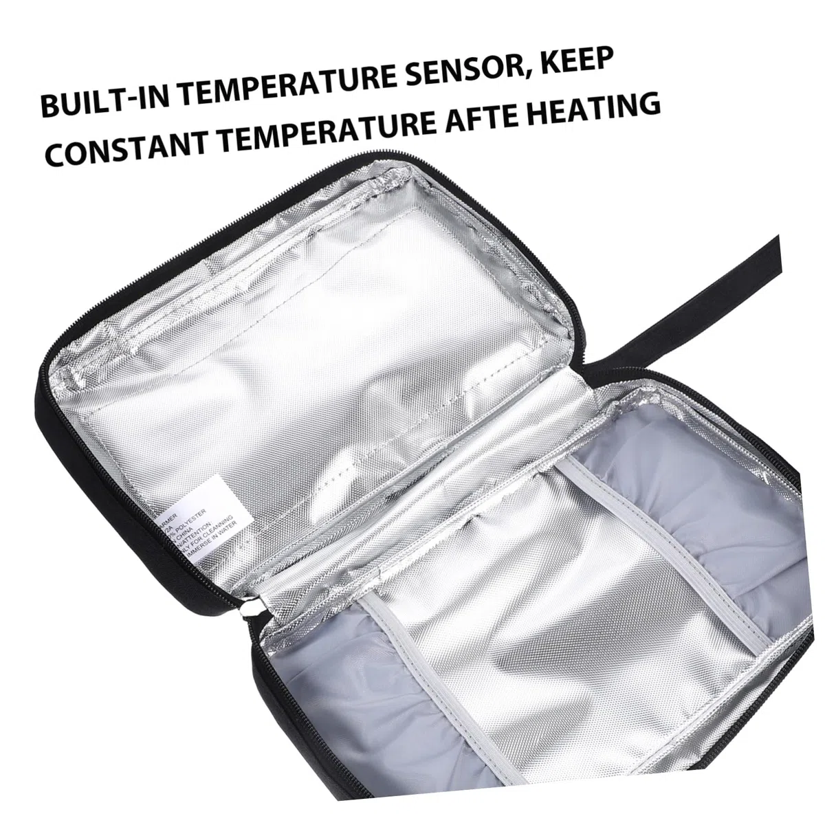SOLUSTRE Tragbarer Feuchttuchwärmer mit USB Ladefunktion Feuchttücherwärmer aus Kunststoff Konstante Temperatur für Zuhause und Outdoor Nutzung