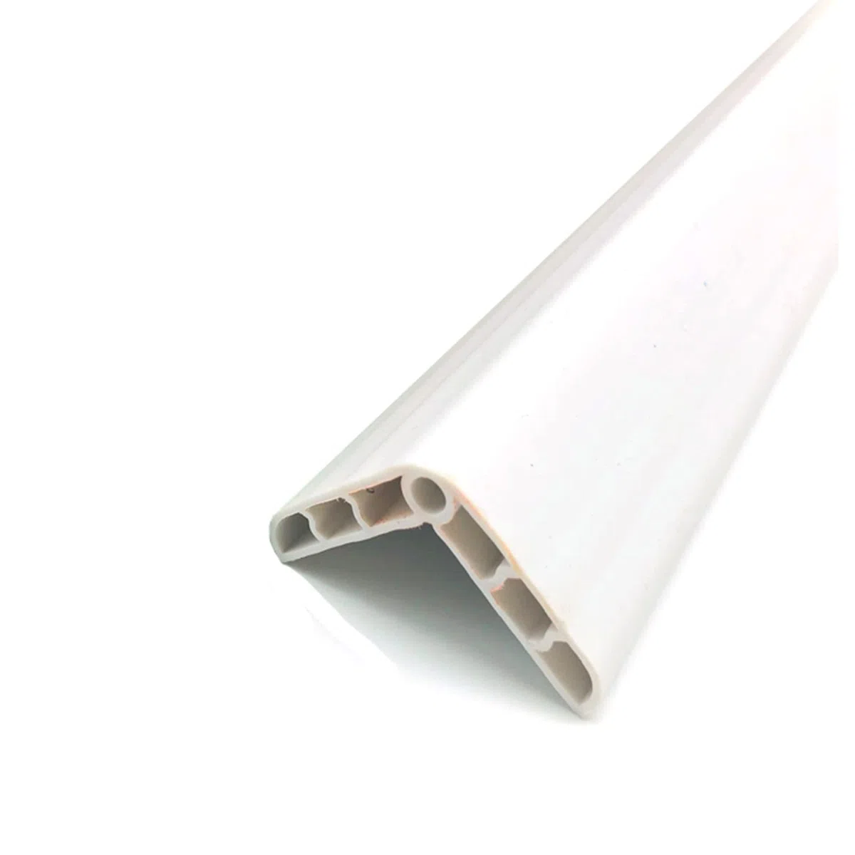 Eckenschutz für Treppenfensterbank, PVC, 120 cm, wasserdicht, selbstklebend, babysicher, Weiß