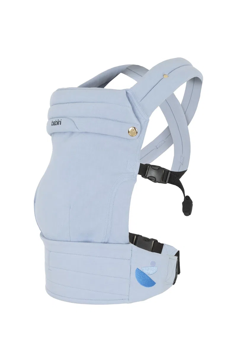 Babytrage Ergonomisch Unisex Baby von 3.2 bis 16 kg Atmungsaktiv Baumwoll Lätzchen Waschbar Gepolstert Verstellbar Mehrere Tragepositionen für jedes Wetter Hypoallergen