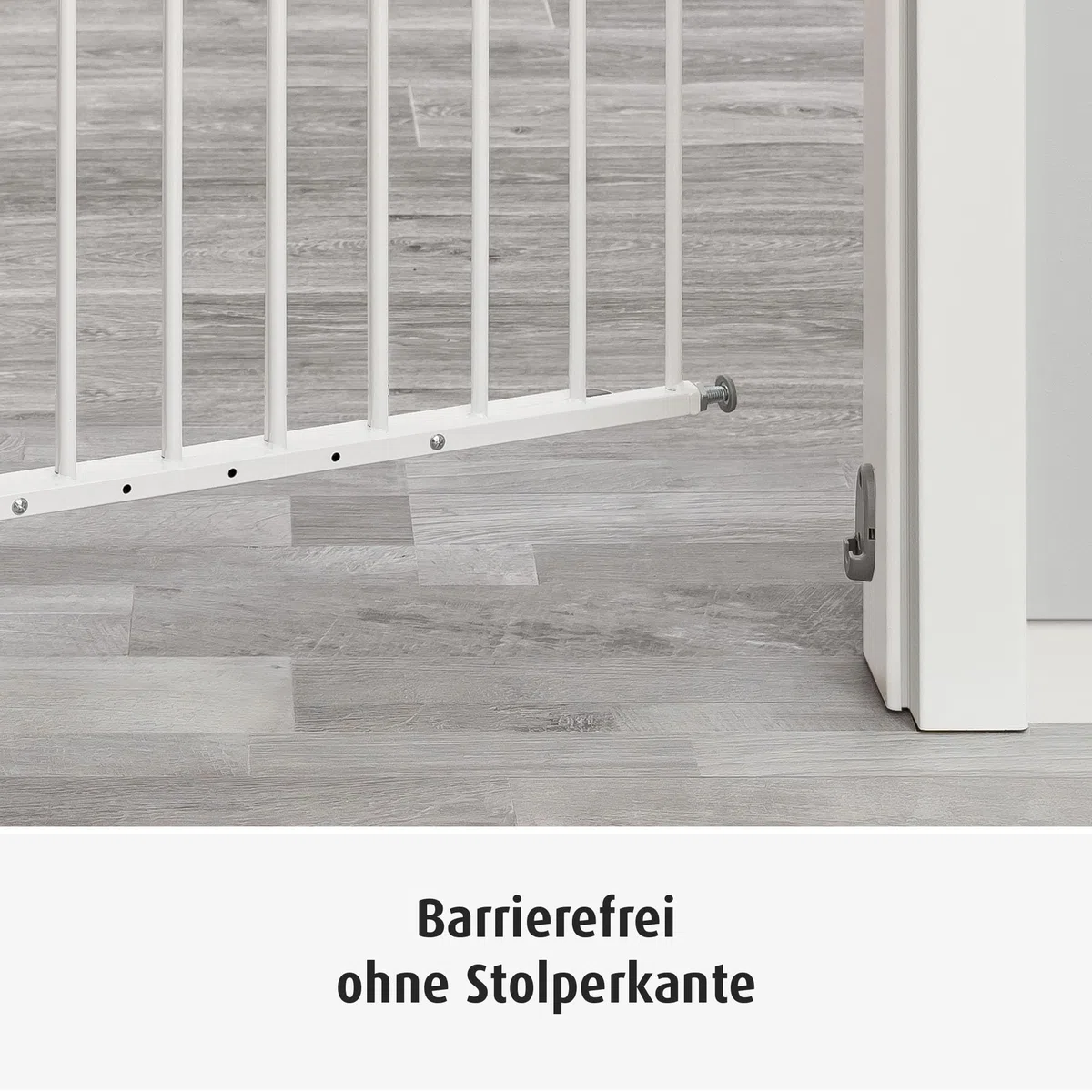 reer Türgitter und Treppengitter Advanced zum Schrauben, stabiler Halt, Durchgangsbreite 75-110cm