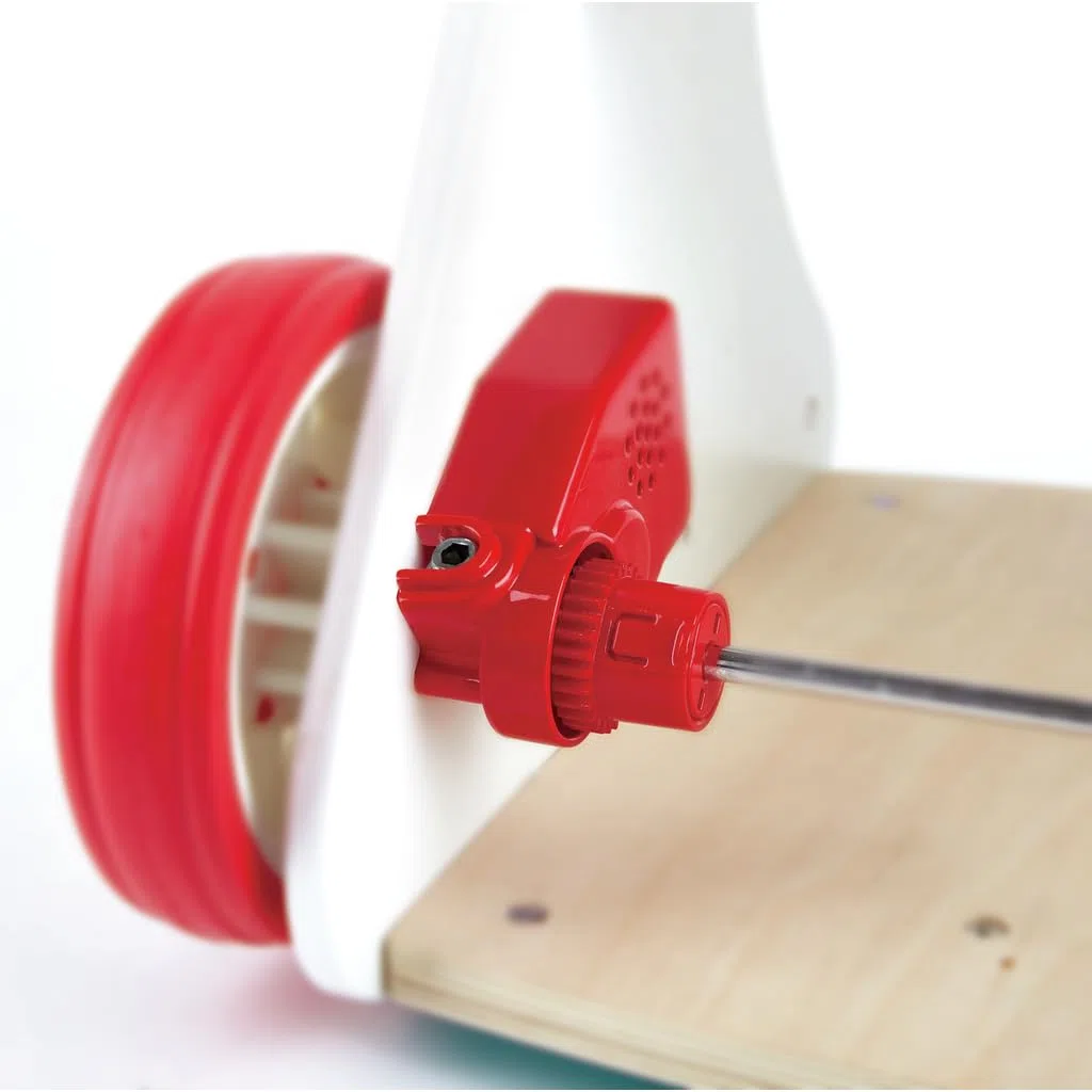 Hape Musik Lauflernwagen - Lauflernhilfe aus Holz mit Musik Xylofon, Trommel & drehbaren Blöcken, fördert Motorik, Balance und musikalische Früherziehung, ab 10 Monaten