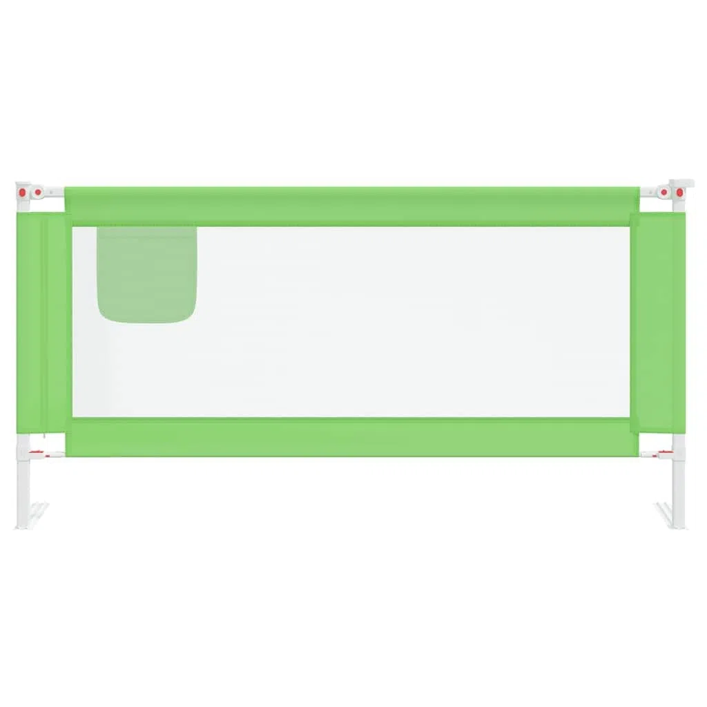 Generisch Kleinkind-Bettschutzgitter Grün 180x25 cm Stoff,Baby & Kleinkind,Babysicherheit,Baby-Bettschutzgitter,10195