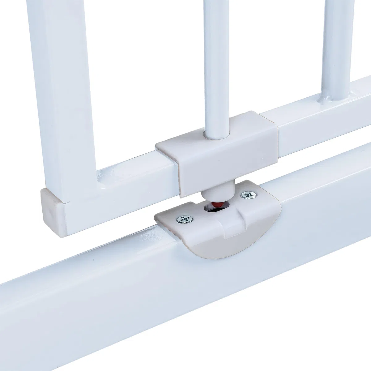 Absperrgitter Treppenschutzgitter weiß für 75-85cm Durchgang 110cm Hoch