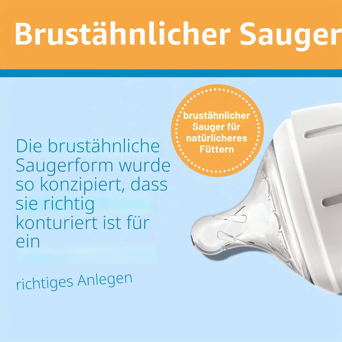 Dr. Brown's Natural Flow Anti-Colic Options+ Weithals-Babyflasche aus Glas, 9 oz/270 ml, mit langsamem Sauger der Stufe 1, 2er-Pack (Verpackung kann variieren)