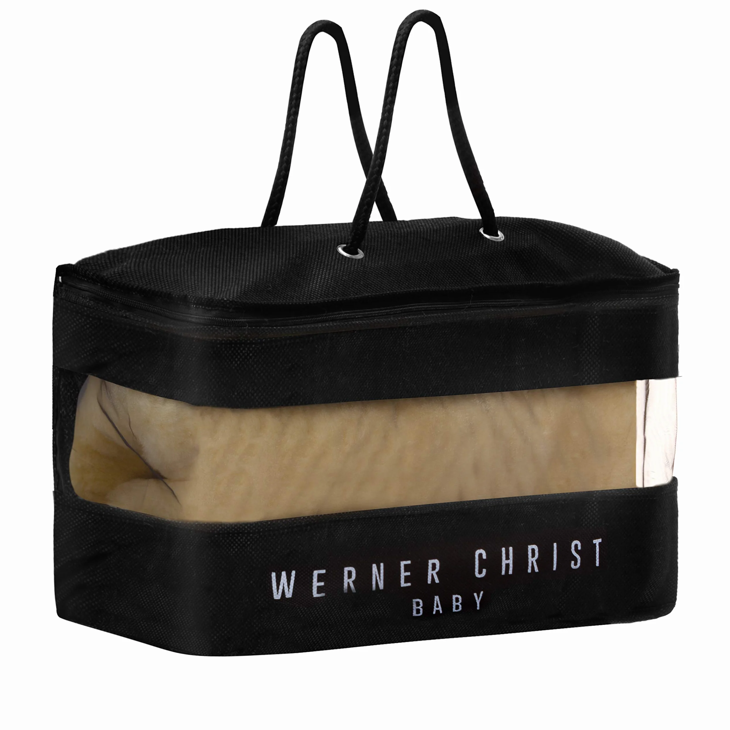 WERNER CHRIST Baby-Lammfell medizinisches Fell 65 cm natur gold-gelb