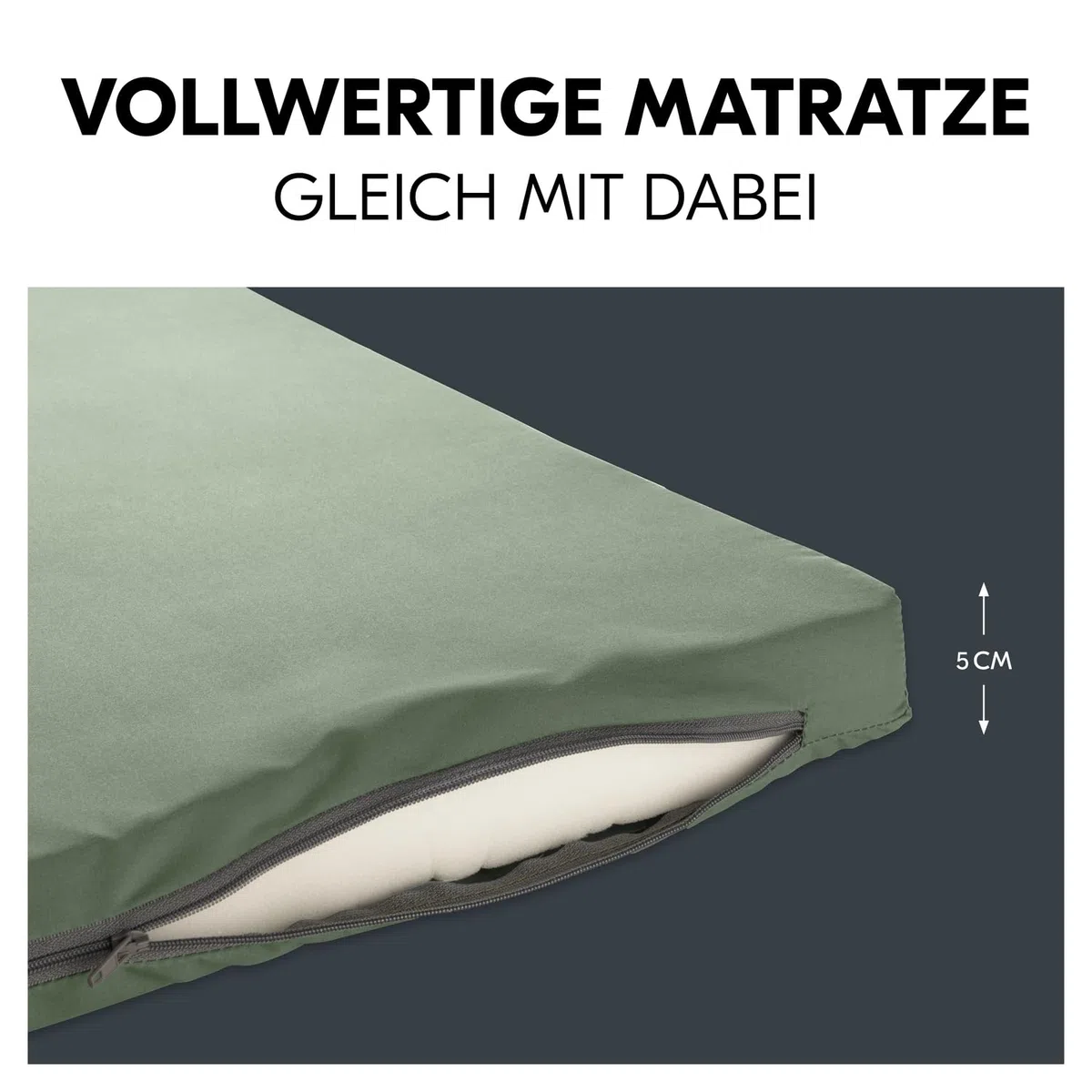 Hauck Quadratischer Reise Laufstall mit Matratze Sleep N Play SQ Dark Green | Klein zusammenklappbar mit Tragetasche & XL Spielöffnung ab Geburt bis 15 kg / 3 jahre, 2in1 Laufgitter & Reisebett