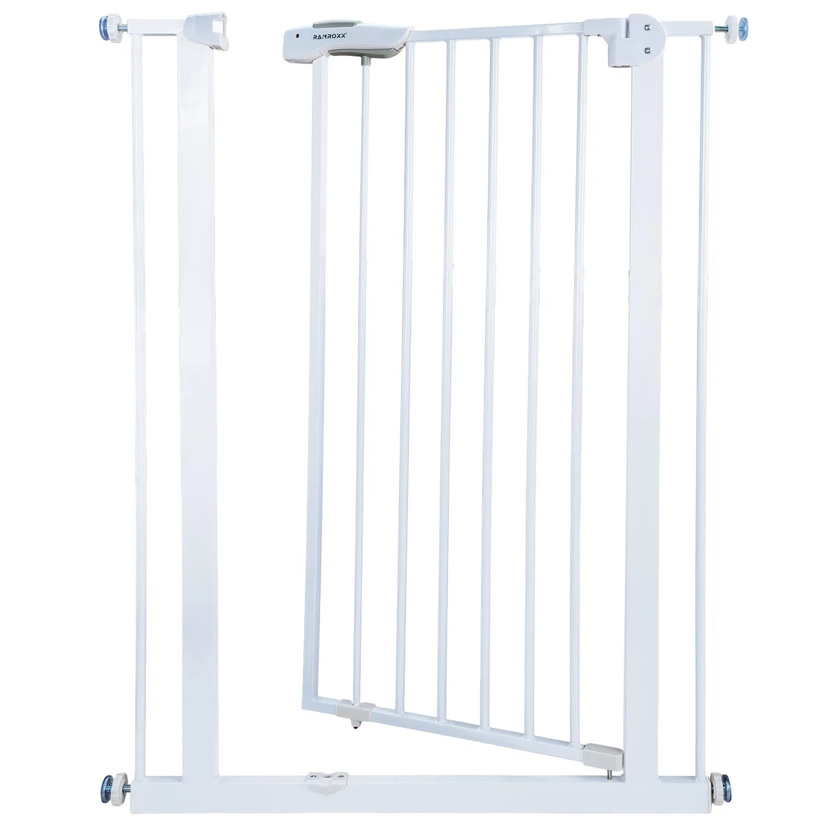 Absperrgitter Treppenschutzgitter weiß für 75-85cm Durchgang 110cm Hoch