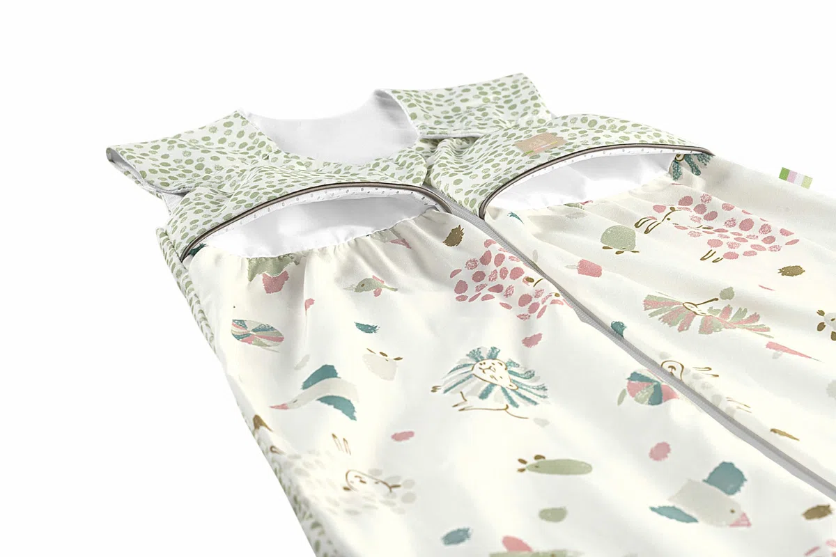 Odenwälder BabyNest Anni Light Schlafsack – Atmungsaktiver Baby-Schlafsack für Sommer & Ganzjahr, Weich & Leicht, Verschiedene Größen & Designs