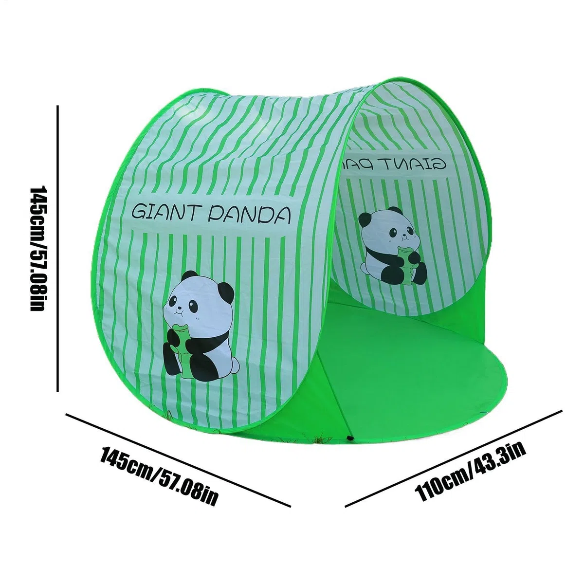 Generisch Beach Tent Sun Shelter Einfacher Aufbau Tragbarer Sonnenschutz | Strandüberdachung als Sonnensegel für Camping, Outdoor, Picknick, Pool, Reisen, Sport und Hund