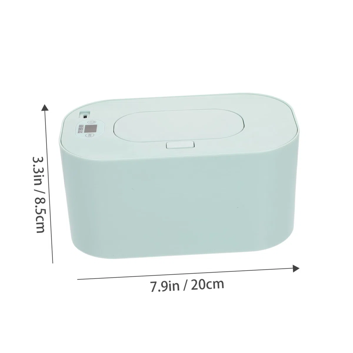 WOONEKY USB Feuchttuchwärmer mit LED Anzeige Tragbare Wärmebox aus Pp für Zuhause und Outdoor 5v 10w Leistung Inklusive USB Datenkabel für Babypflege