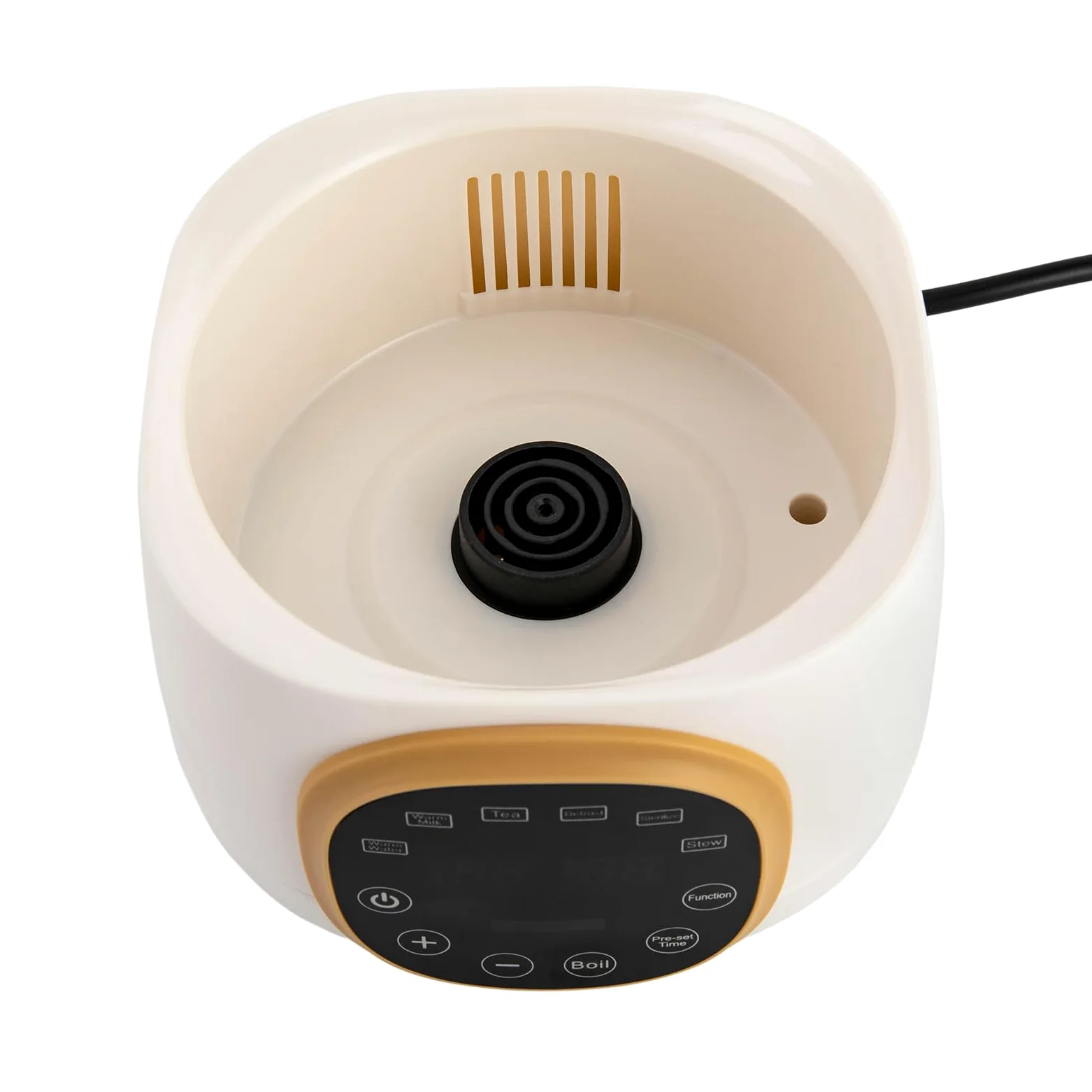 Wasserkocher mit Temperatureinstellung, Baby Flaschenwärmer mit LED-Digitalanzeigen 72h Warmhalten Babykostwärmer, 600W, 1.3L