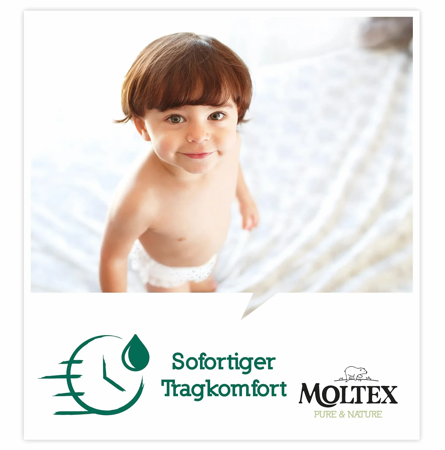 Moltex Pure & Nature Öko Pants Größe 6 XL (+14 kg) Monatsbox - 72 Bio Windeln