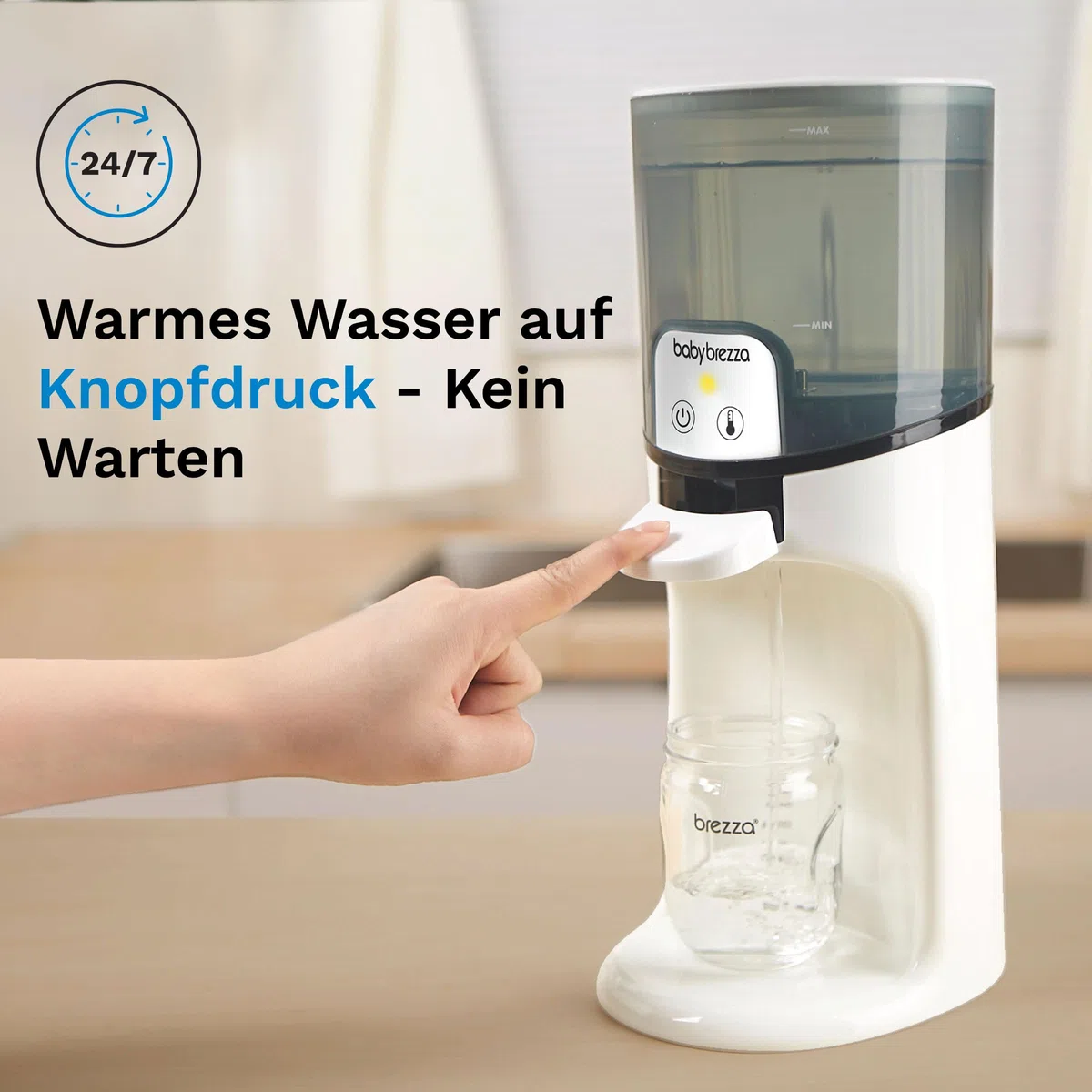 Baby Brezza Instant Warmer & Sterilizer Dryer Bundle – Premium Set für sofort warmes Wasser, automatische Babyflaschen Zubereitung sowie hygienisches Sterilisieren & Trocknen von Flaschen und Zubehör