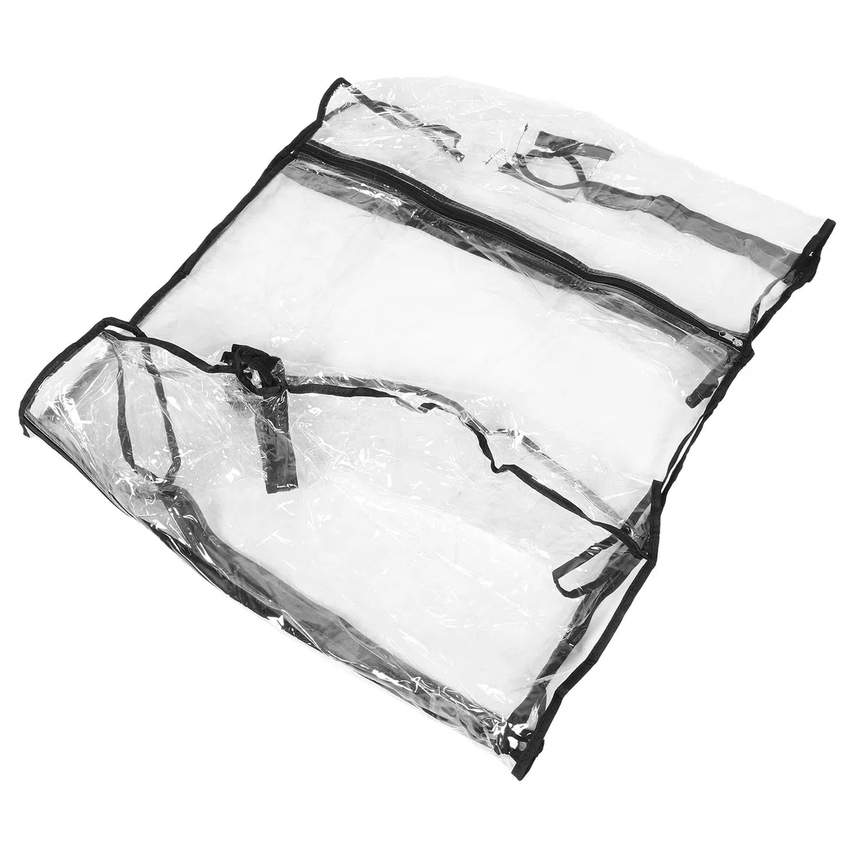 Wagen Regenabdeckung Transparente für Gartenwagen aus PVC | Herbst Party, Universaldach für Handwagen, Durchsichtige Wagenabdeckung für Camping und Outdoor