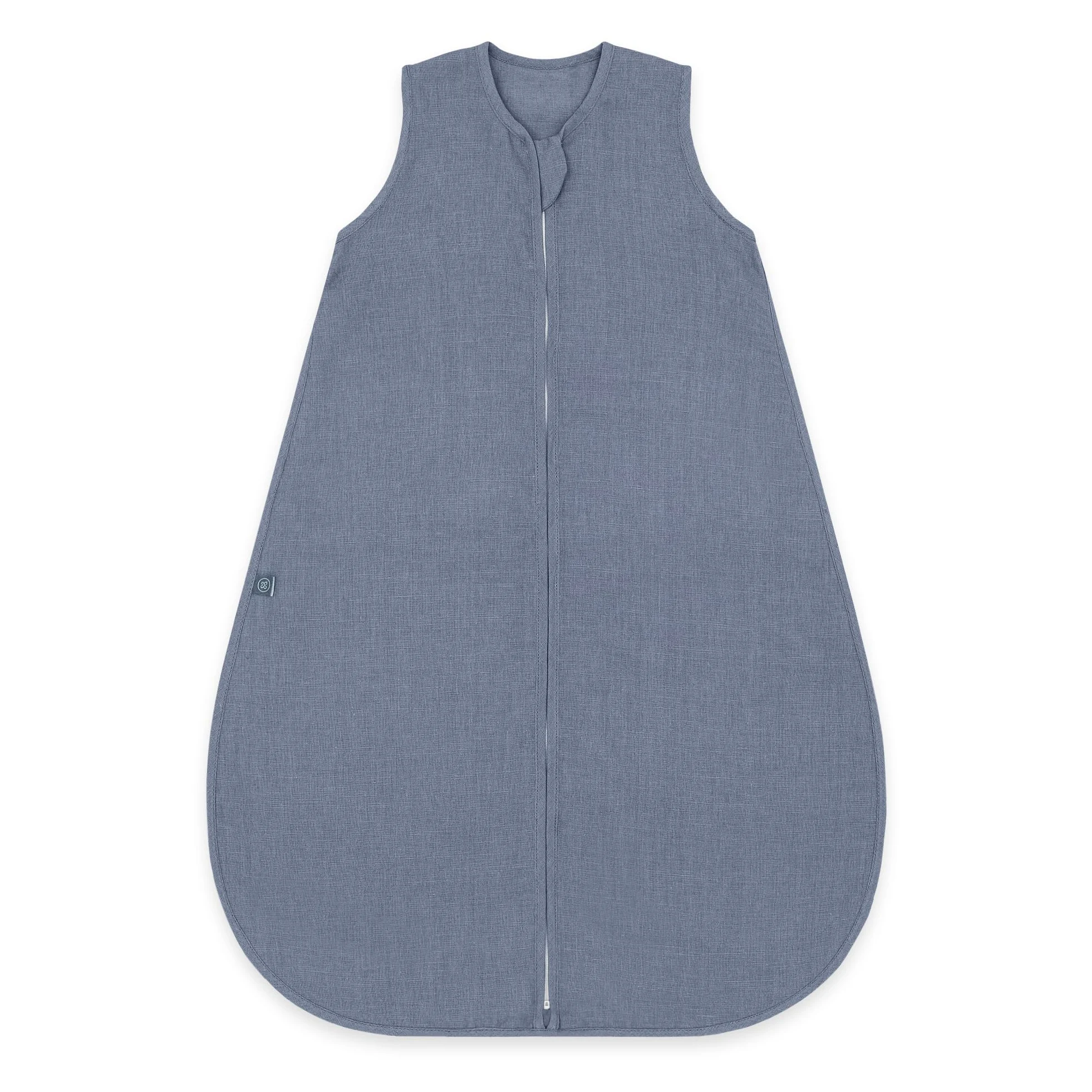 emma & noah Baby Schlafsack 0.5 TOG, Leinen Schlafsack für den Sommer, 100% Leinen, OEKO-TEX Zertifiziert, Atmungsaktiv und Leicht, Strampelsack für Neugeborene