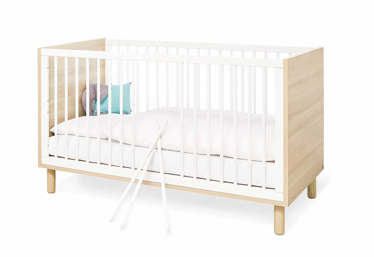 Pinolino 100065BG Kinderzimmer 'Flow' breit groß, weiß 1 stück