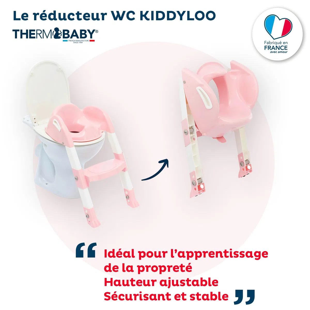 Thermobaby Kiddyloo rosa poudr