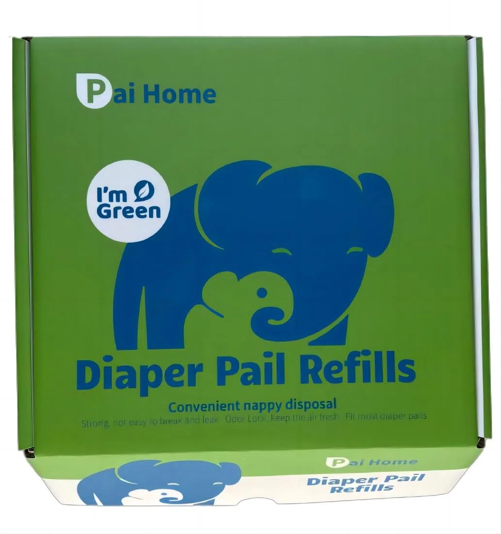 Pai Home Windeleimer-Nachfüllbeutel, kompatibel mit Diaper Genie Eimern, 5er-Pack, 1350 Stück