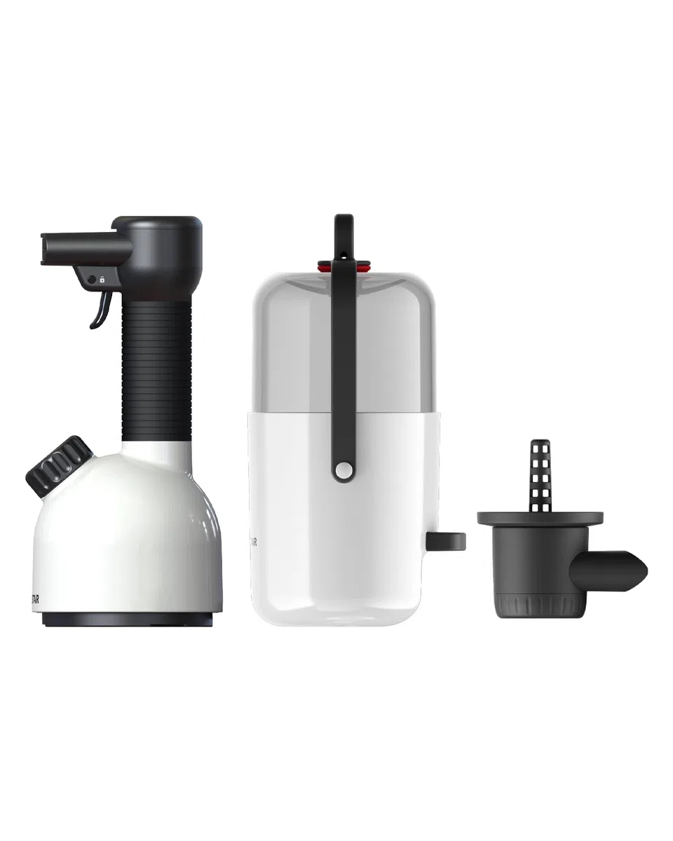Laurastar IGGI Dampf-Sterilisierungs-Set | Eliminiert 99,99% Bakterien, Viren & Milben, Hygienischer DMS-Dampf, Ohne Chemie, Für Babyflaschen, Schnuller & Spielzeug