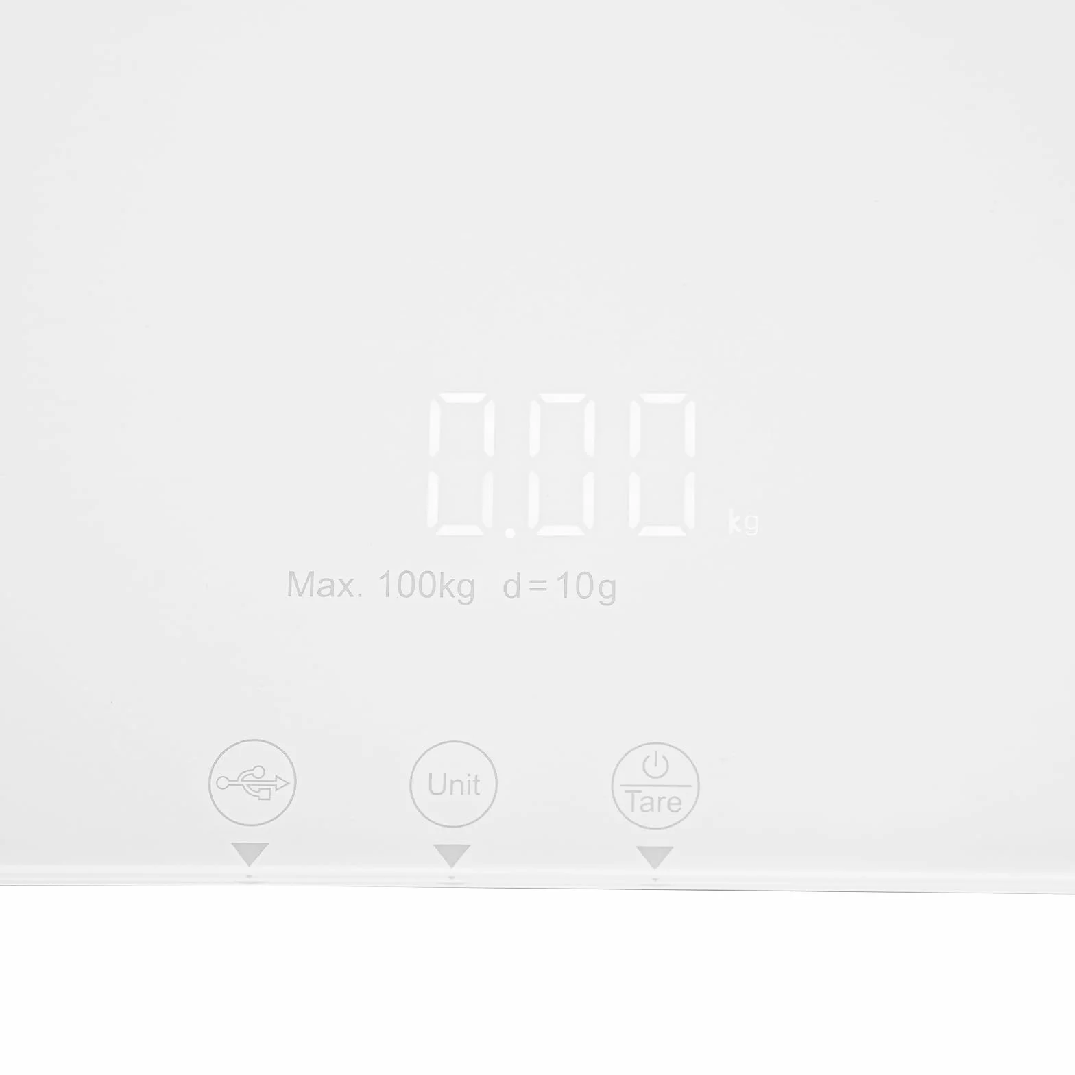 WooDerson Digitale Waage mit LED-Anzeige, 69 x 33 cm, Genauigkeit 10 g, für Post, Versand und Tiere