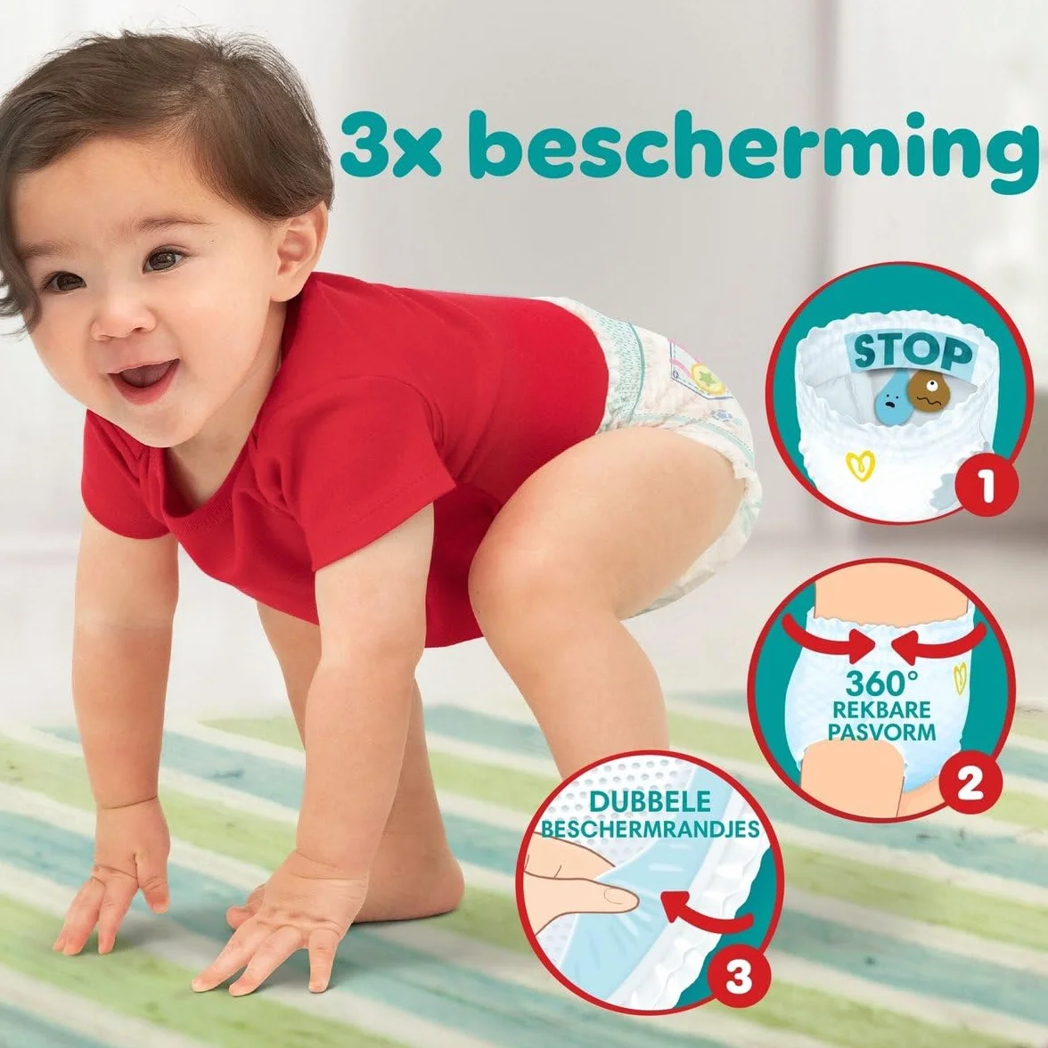 Pampers Baby Dry Pants - Größe 6 - Mega Pack - 80 Stück - 14/19 kg