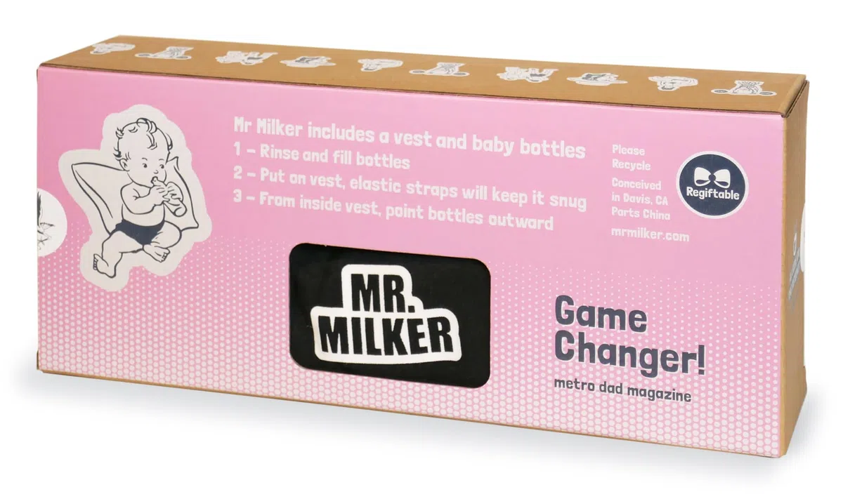 Mr Milker, jetzt können auch Männer stillen