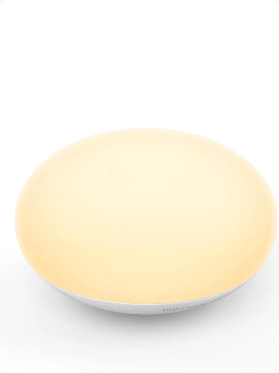 Anico Baby Night Light, Minimalist Nursery Lamp for Breastfeeding, Soft BPA-Free Silicone Touch, Eye-Caring, Easy Flip Design, Stepless Dimming, 1-Pack