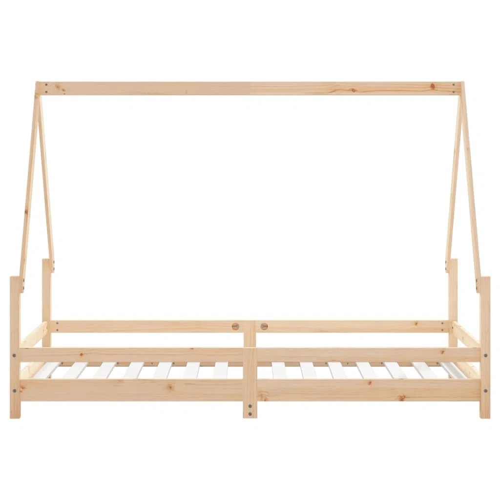 Rantry Holz Kinderbett Hausform mit Lattenrost, für Kinder ab 4 Jahren, 90x190 cm - Massives Kiefernholz Model834492