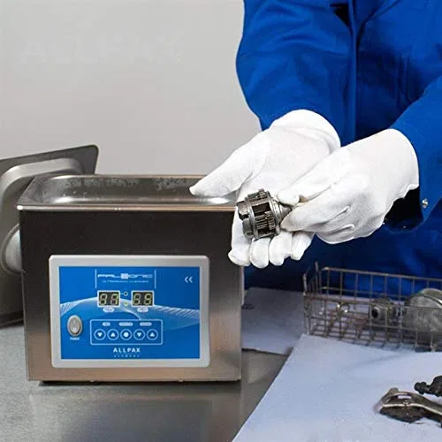 Allpax PALSSONIC Ultraschallreiniger 3 Liter - schallgedämmter Hochleistungsreiniger mit integrierter Heizung - Edelstahl-Gehäuse