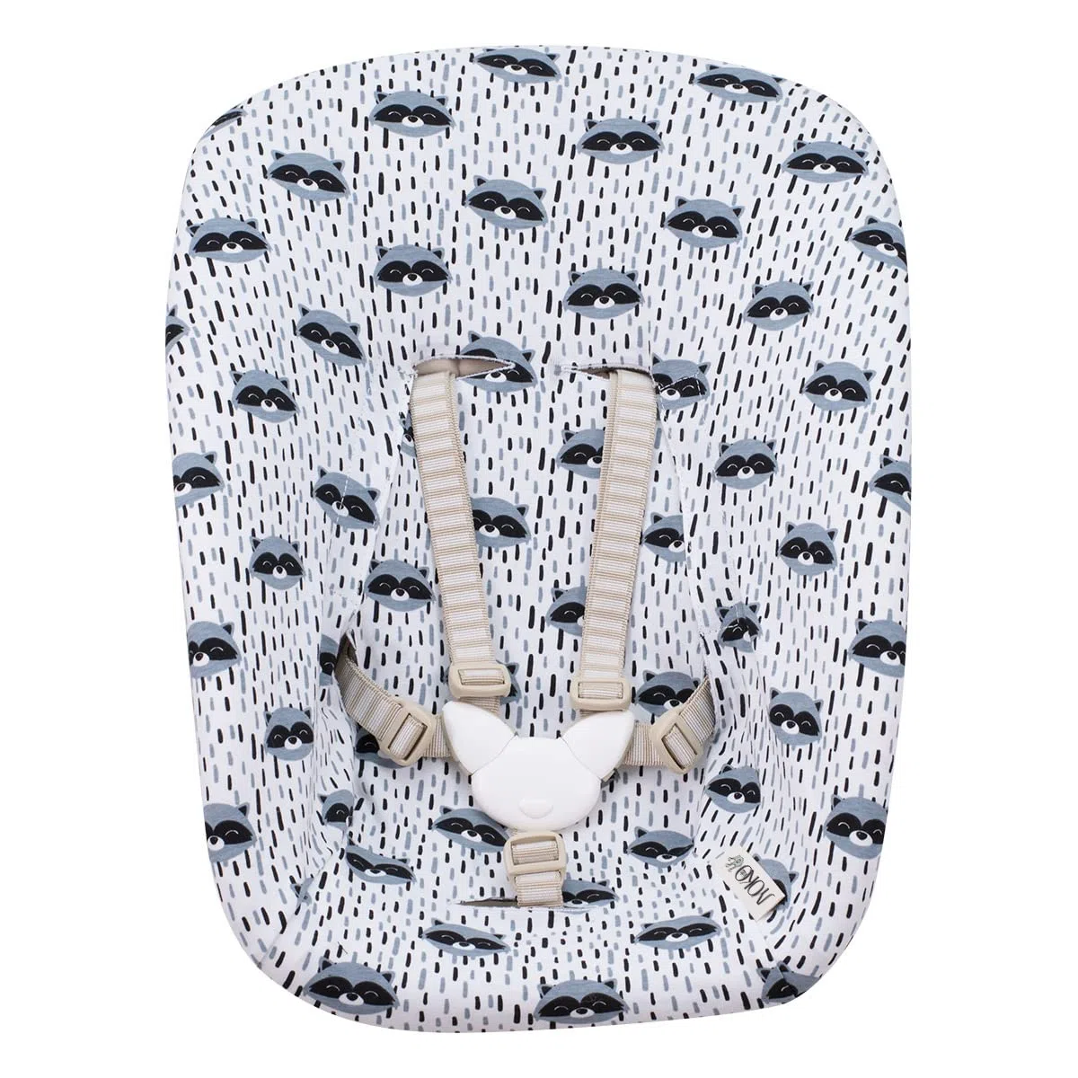 JYOKO Kids Bezug kompatibel mit Stokke Newborn (Raccoon)