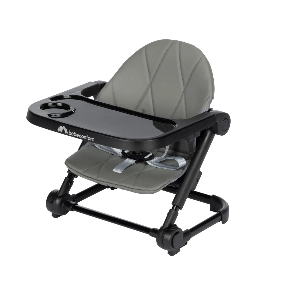 Bebeconfort Moly Sitzerhöhung Kind 6 Mon–3 Jahre 9–15 kg klappbarer Hochstuhl 3 Höhen Tinted Grey