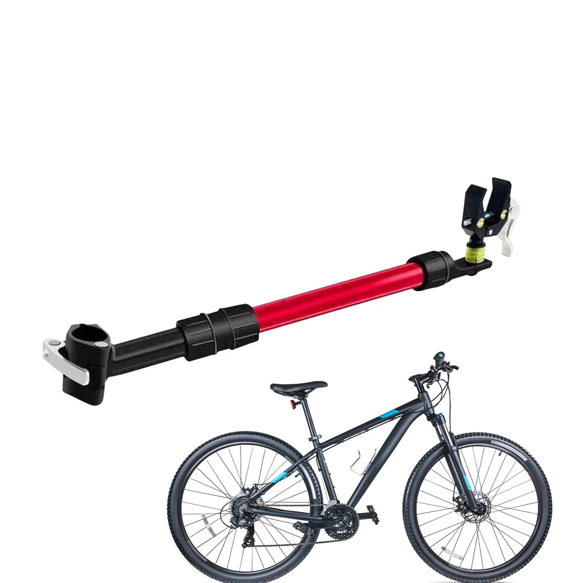 Fahrradanhänger-Anschlusskupplung robust wetterfest hohe Tragfähigkeit | Fahrrad Lastenkupplung für Camping Reisen Sport Einkauf Pendeln Outdoor