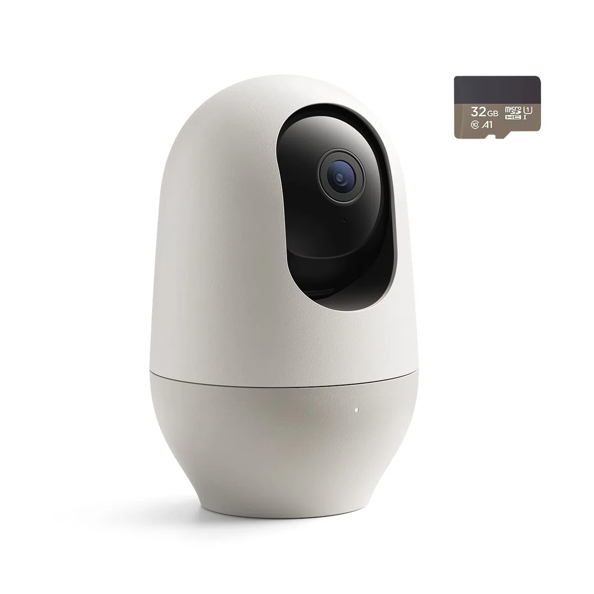 [Exklusiv bei Amazon] Nooie Babyphone mit Micro-SD-Karte, WLAN-Haustierkamera für den Innenbereich, kabellose 360-Grad-IP-Kamera, 1080P, Bewegungsverfolgung, Super-IR-Nachtsicht, mit Alexa