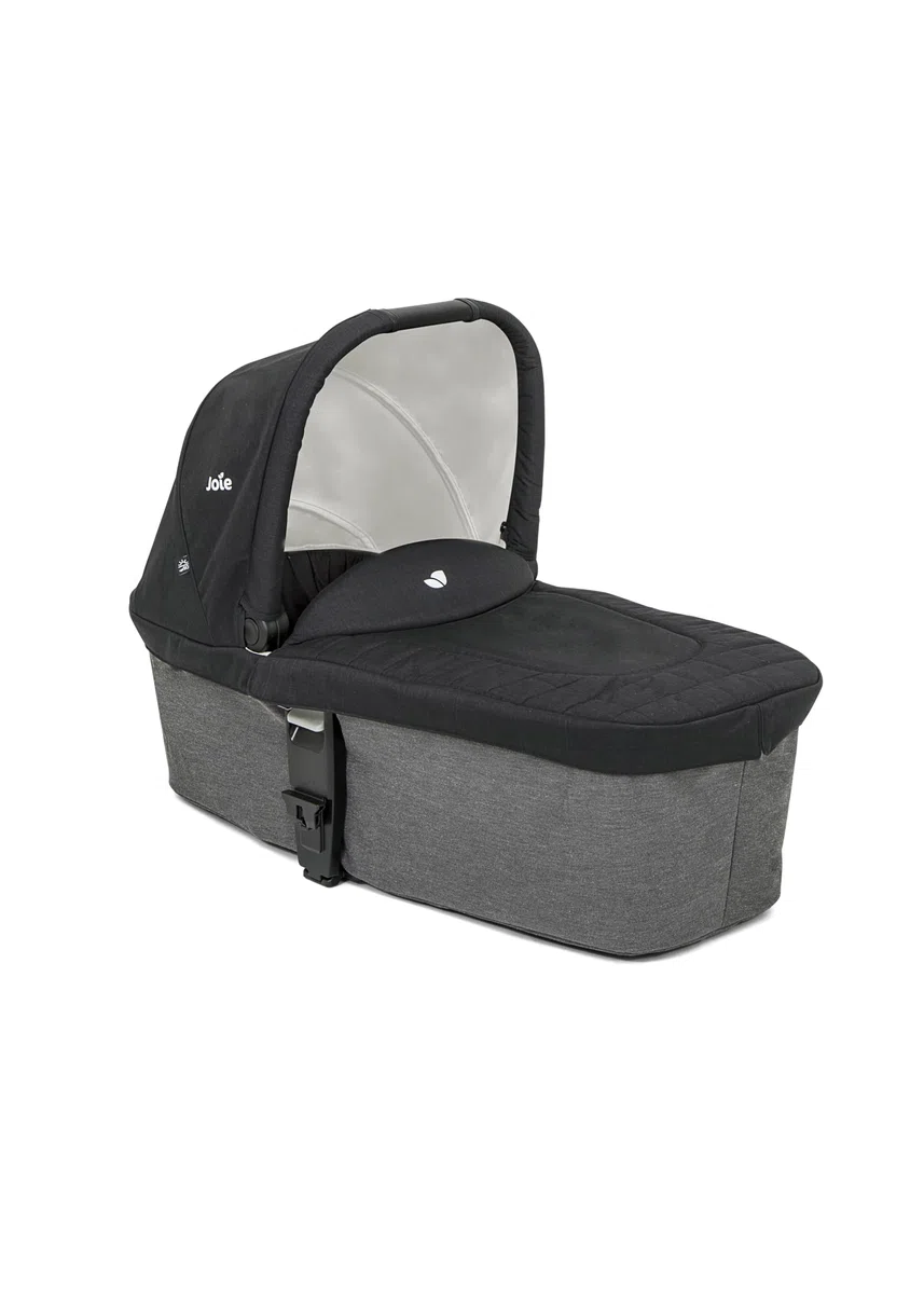 Joie Chrome Babywanne, kompatibel mit Chrome Buggy, Flache Liegefläche, UPF50+ Verdeck, Verstellbarer Schieber, Regenschutz, 0–9 kg