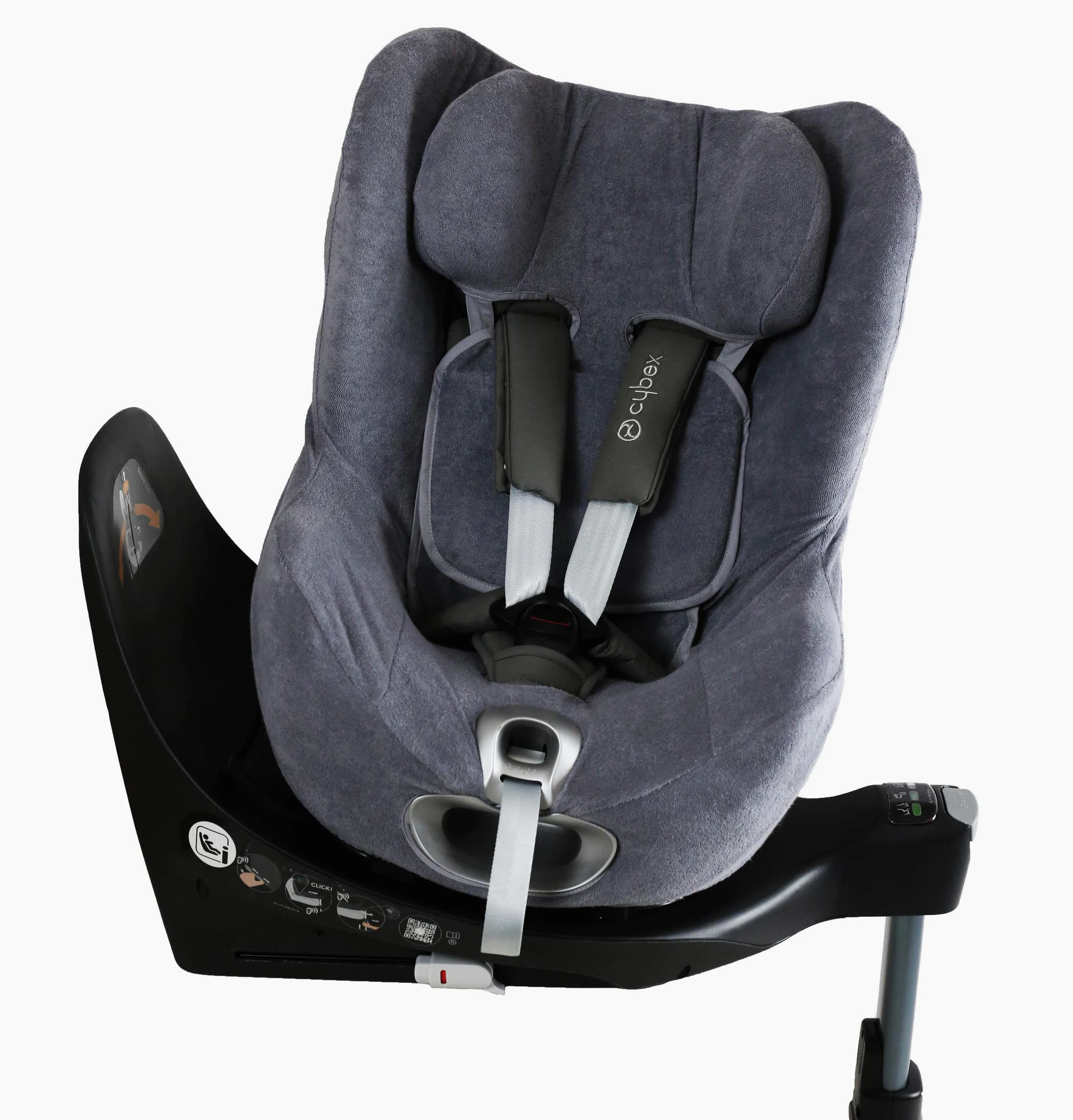 Sommerbezug Schonbezug Universal Grau Passend Für Cybex Sirona S Sirona Z Goodbaby Vaya