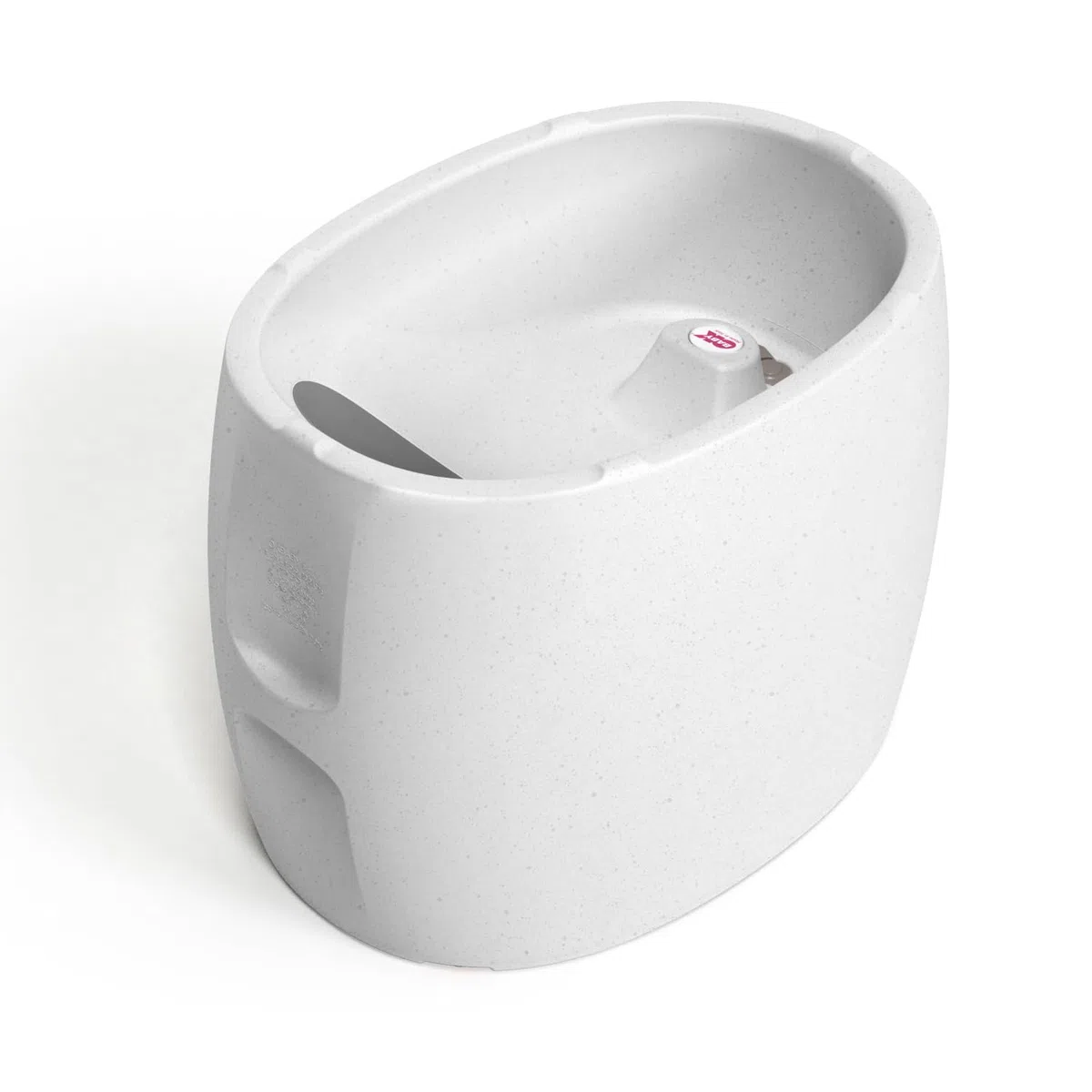 OKBABY Unica – Badewanne 0 – 4 Jahre mit doppeltem Verwendungszweck, eingebautem Thermometer und ergonomischer Unterstützung – Badewanne und Mini-Pool für Kinder – Granit