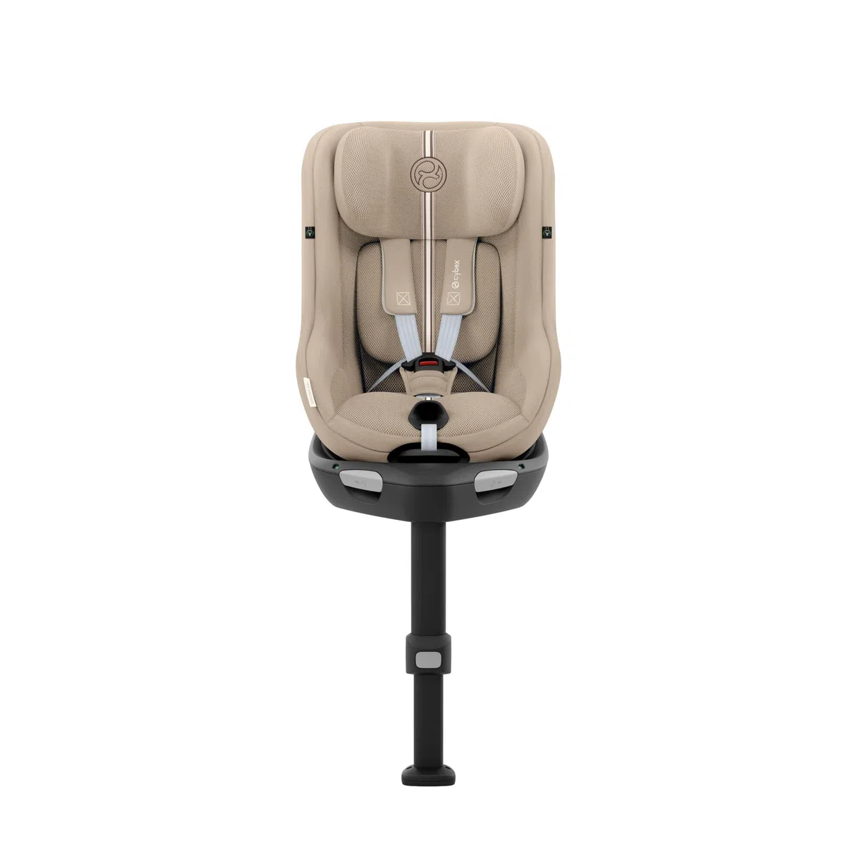 CYBEX Gold Kinder-Autositz Sirona G3 Plus ohne Base, Ab ca. 3 Monaten bis 4 Jahre (Ab Geburt mit Neugeboreneneinlage), Max. 19 kg, 61-105 cm (Ab 40 cm mit Neugeboreneneinlage), Almond Beige