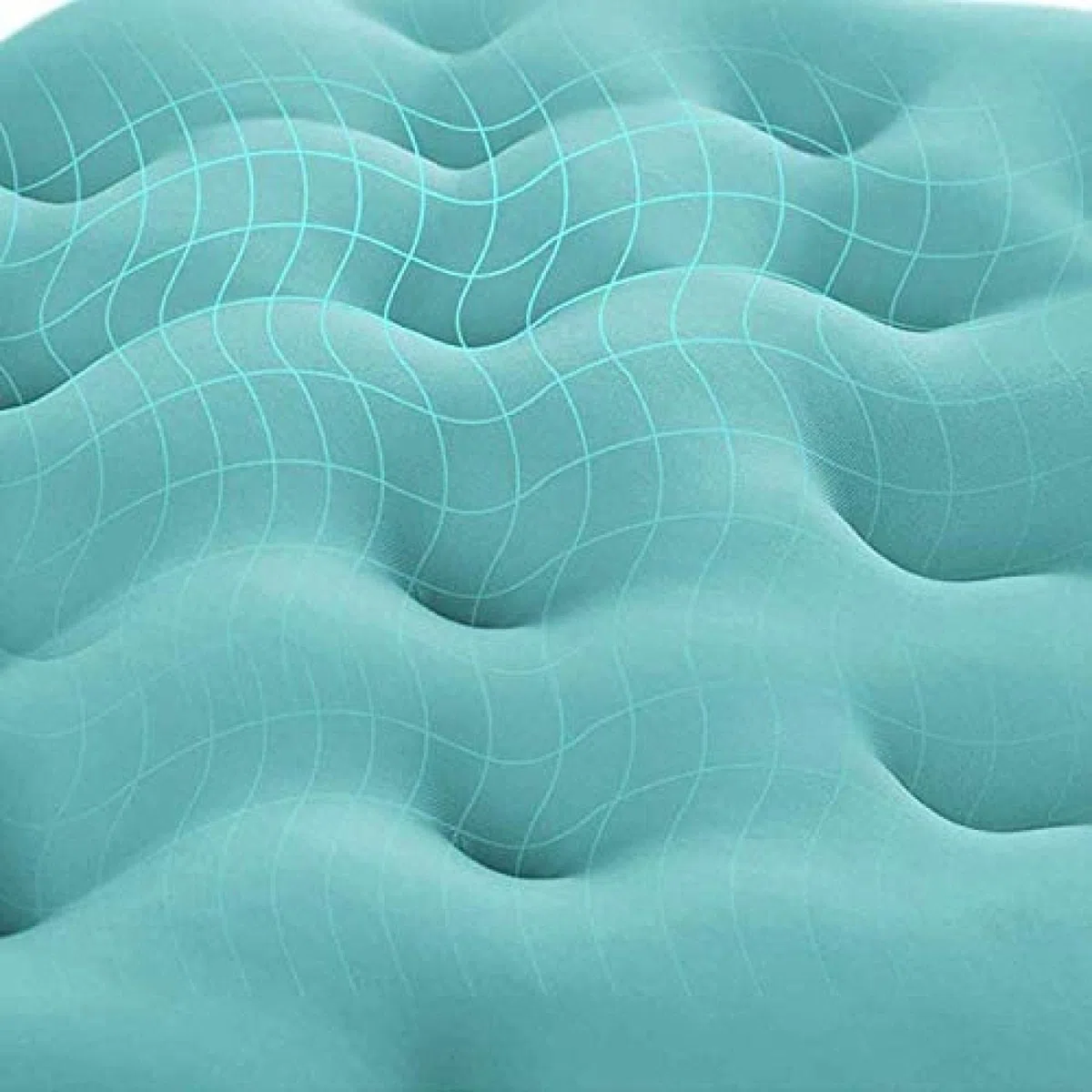 Generisch Badekissen für die Badewanne - extragroßes Ganzkörperkissen mit Rutschfester Matte und superdicken 3D-Netzschichten zur Rückenunterstützung - ideal für Entspannung und Komfort
