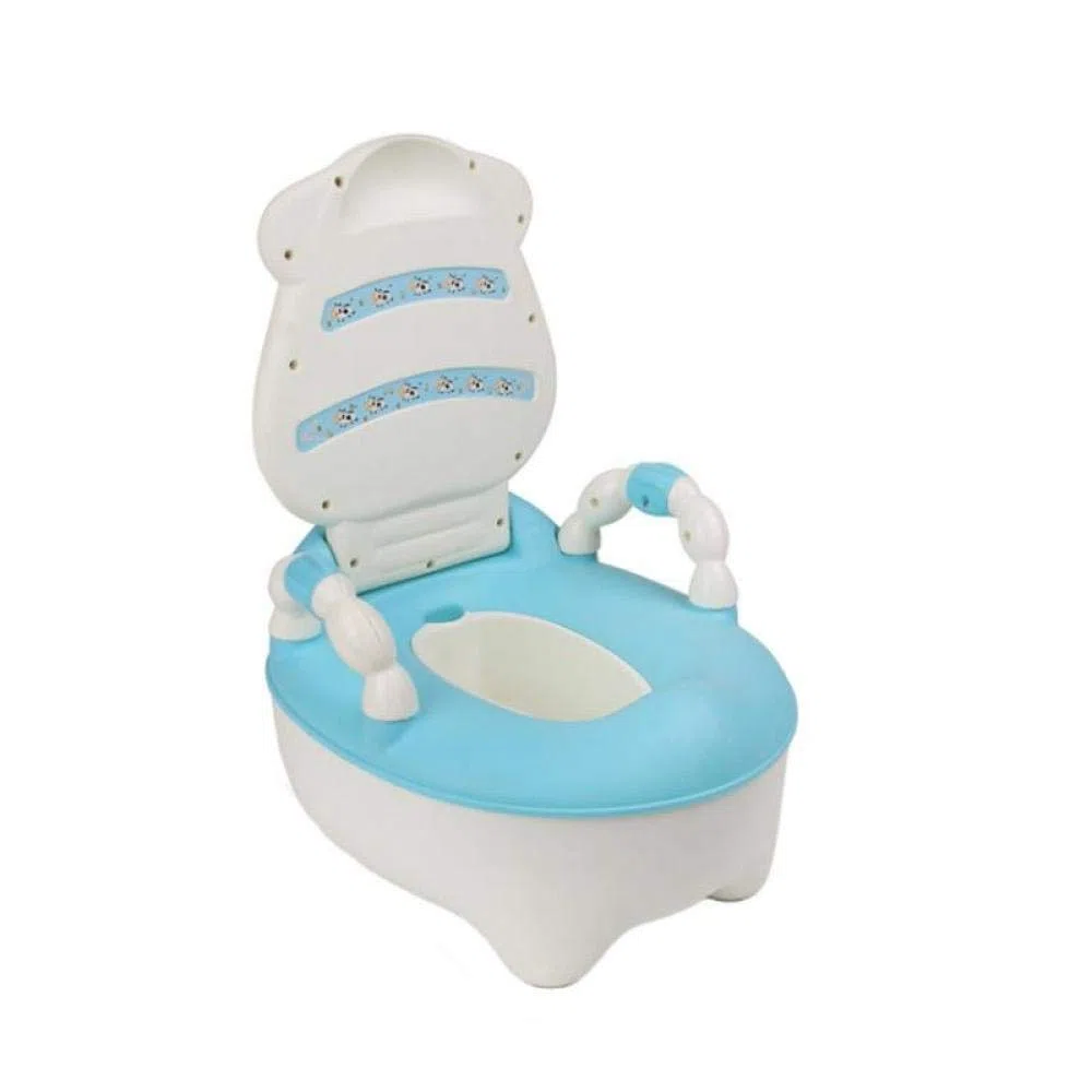 Topfchen Sitz Fir Kinder, Töpfchen Stuhl Sitz Für Jungen Und Mädchen Tier Töpfchen Kuh Blau,Blue