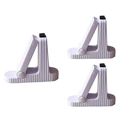 Schrankbeschläge Schlosszubehör 10 PCS Sicherheitsschrank Türgriff Schlösser Sicherheitsschloss-Straps Kinder Durable Schublade Kühlschrank Schrank Schutz (Color : 10pcs)