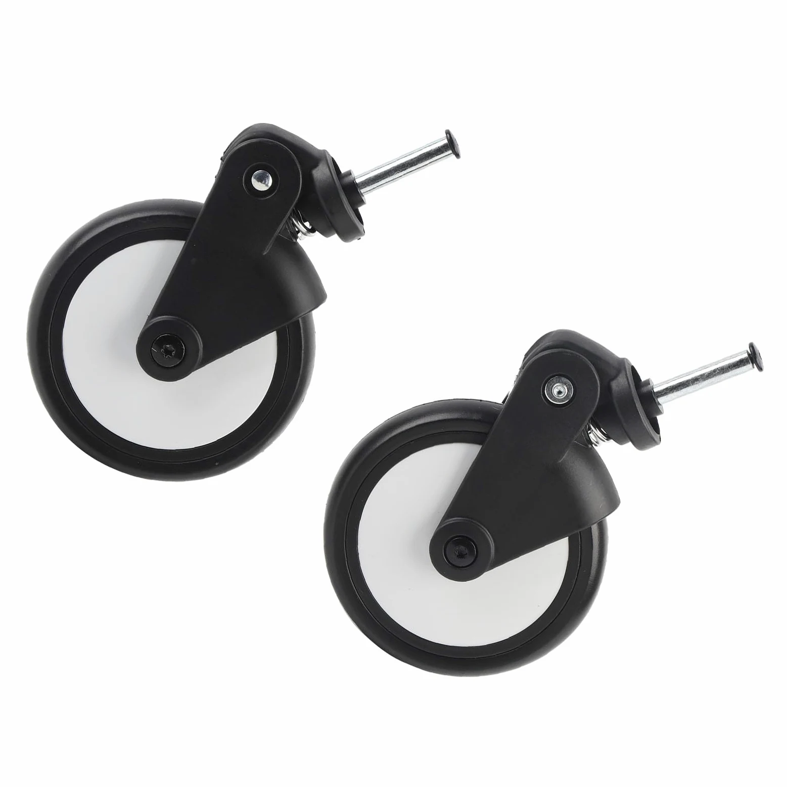 Bnineteenteam Kinderwagen Gummiräder, 13 cm Durchmesser, vorder und hinten geeignet, Baby Travel Zubehör für Verschiedene Kinderwagen mit Werkzeug