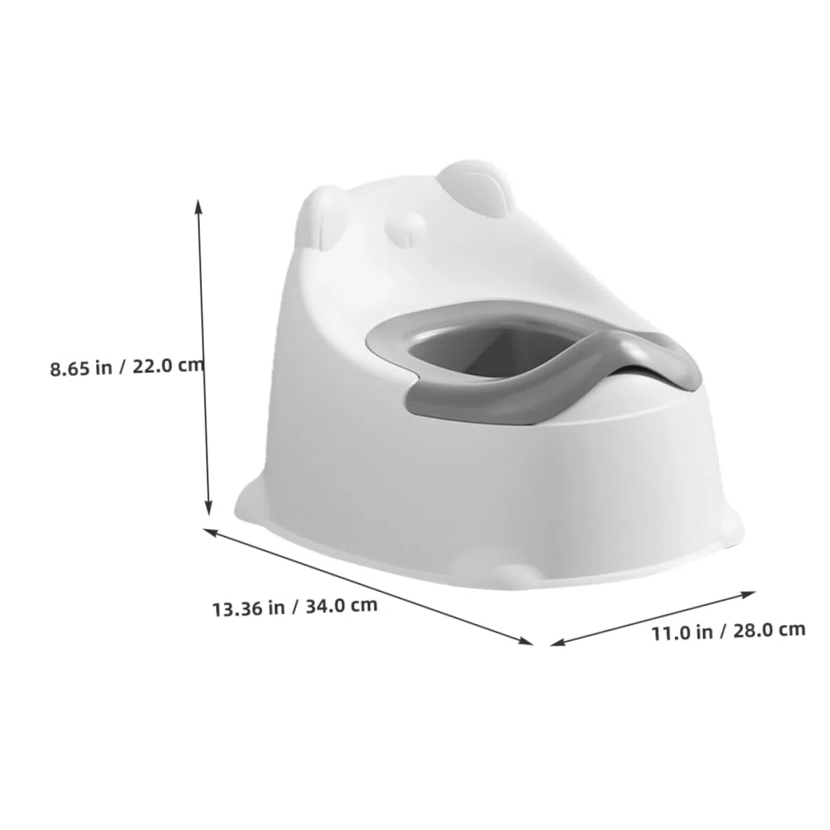 Kisangel Kleinkindtoilette Aus Robustem Material Tragbares Töpfchen Für Junge Mädchen Trainingstoilette Für Jungen Und Mädchen Reisetöpfchen Mit Sicherem Sitz Töpfchen Für