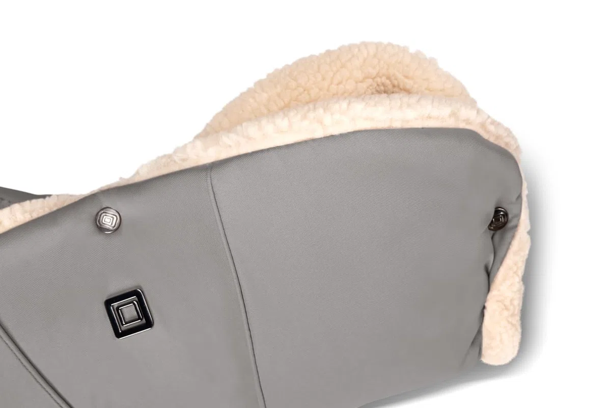 Moon Handmuff Premium & Windel Blaubaer | Passend für Kinderwagen & Buggy | Wasser- und windabweisender Handwärmer mit kuscheligem Innenfutter, | Handschuhe Ideal für kalte Tage | Einfach anzubringen