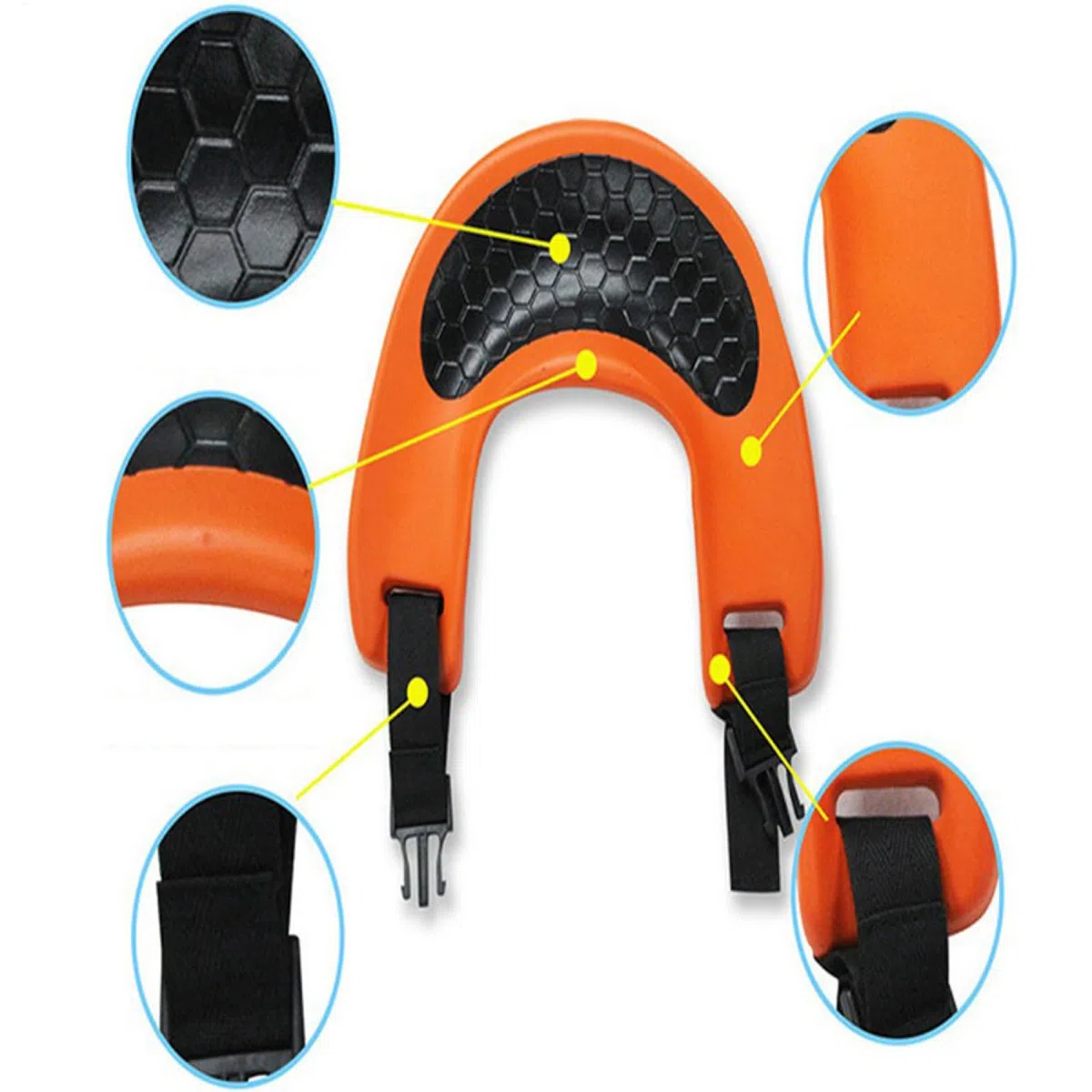 Schultertrage, Schultersattel, freihändiger ergonomischer Sitz mit | Knöchelriemen, ideal für Eltern-Kind-Outdoor-Reisen