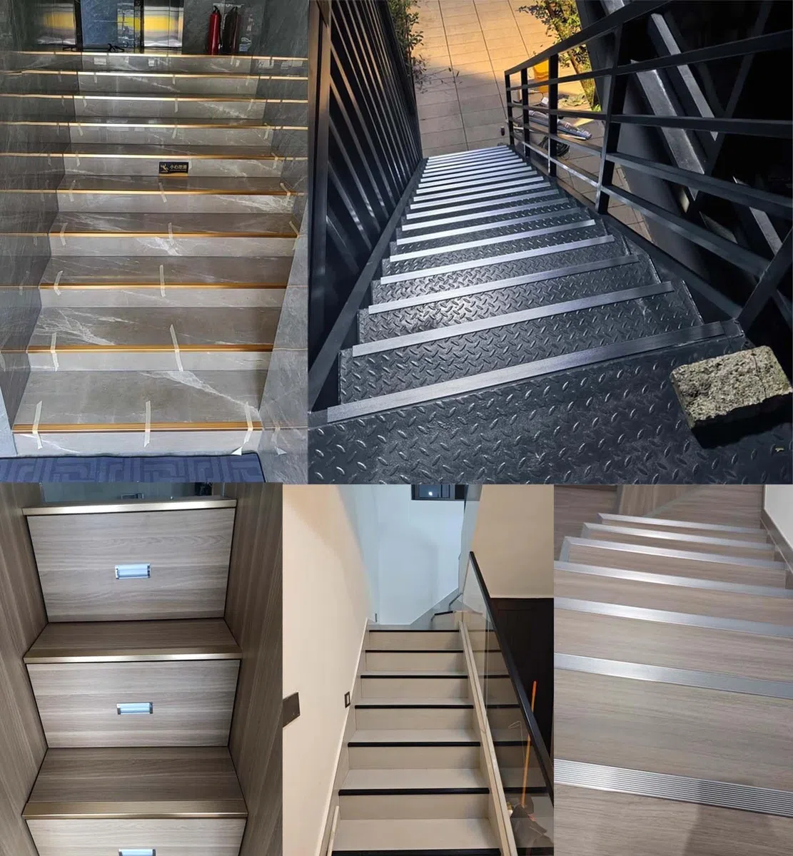 5 cm breiter Kantenschutz aus Aluminiumlegierung, L-förmiger Schwellenleiste für Trittschutz, Eckenschutz für Innen- und Außenbereich, silberfarben, 150 cm