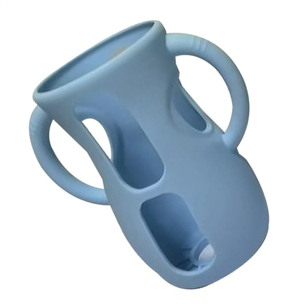 Glas-Babyflaschen-Silikonhülle, Silikon-Flaschenhülle für Glasflaschen | Stillflaschenhülle mit Griffen - Bruchsicherer Flaschenhalter, sturzsichere und stoßfeste Hülle, spülmaschinenfest