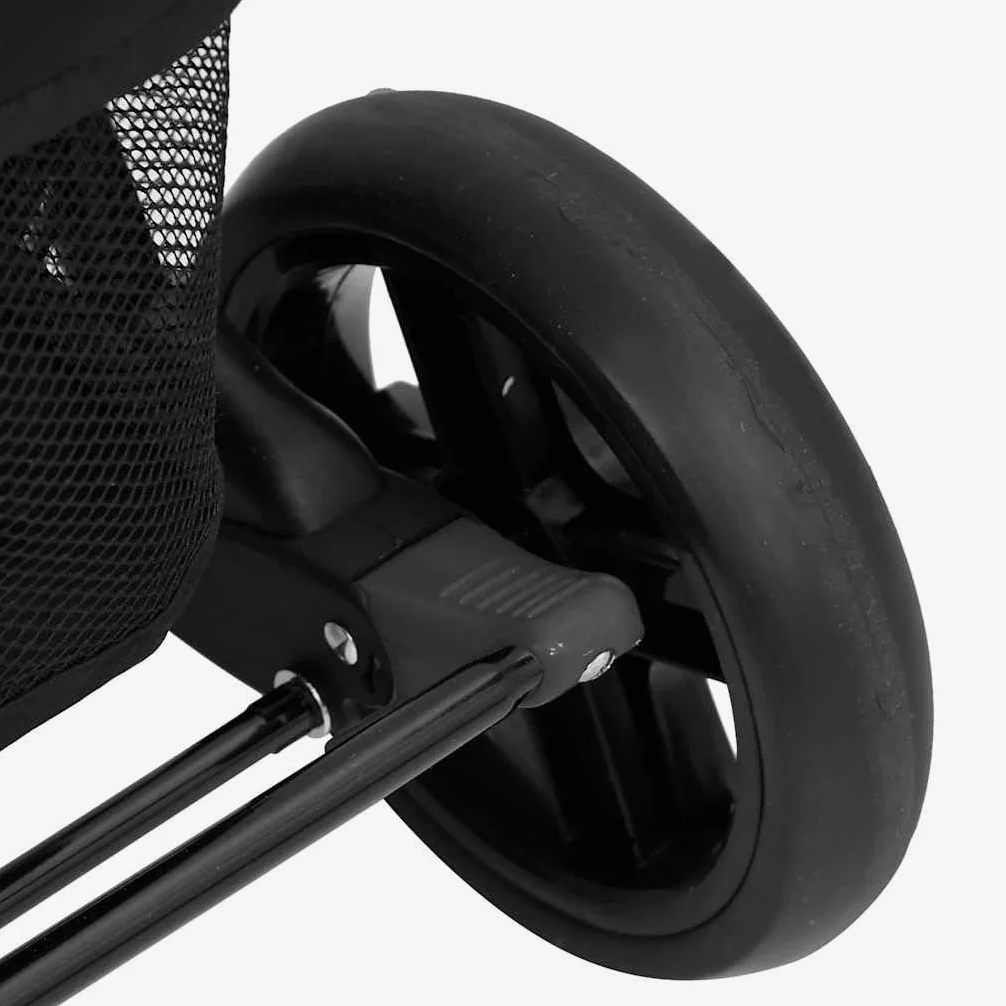 vidaXL Geschwisterwagen Klappbares Design Zwillingswagen Kinderwagen Baby Kinder Buggy Zwillingsbuggy Kinderbuggy Reisebuggy Dunkelgrau Stahl