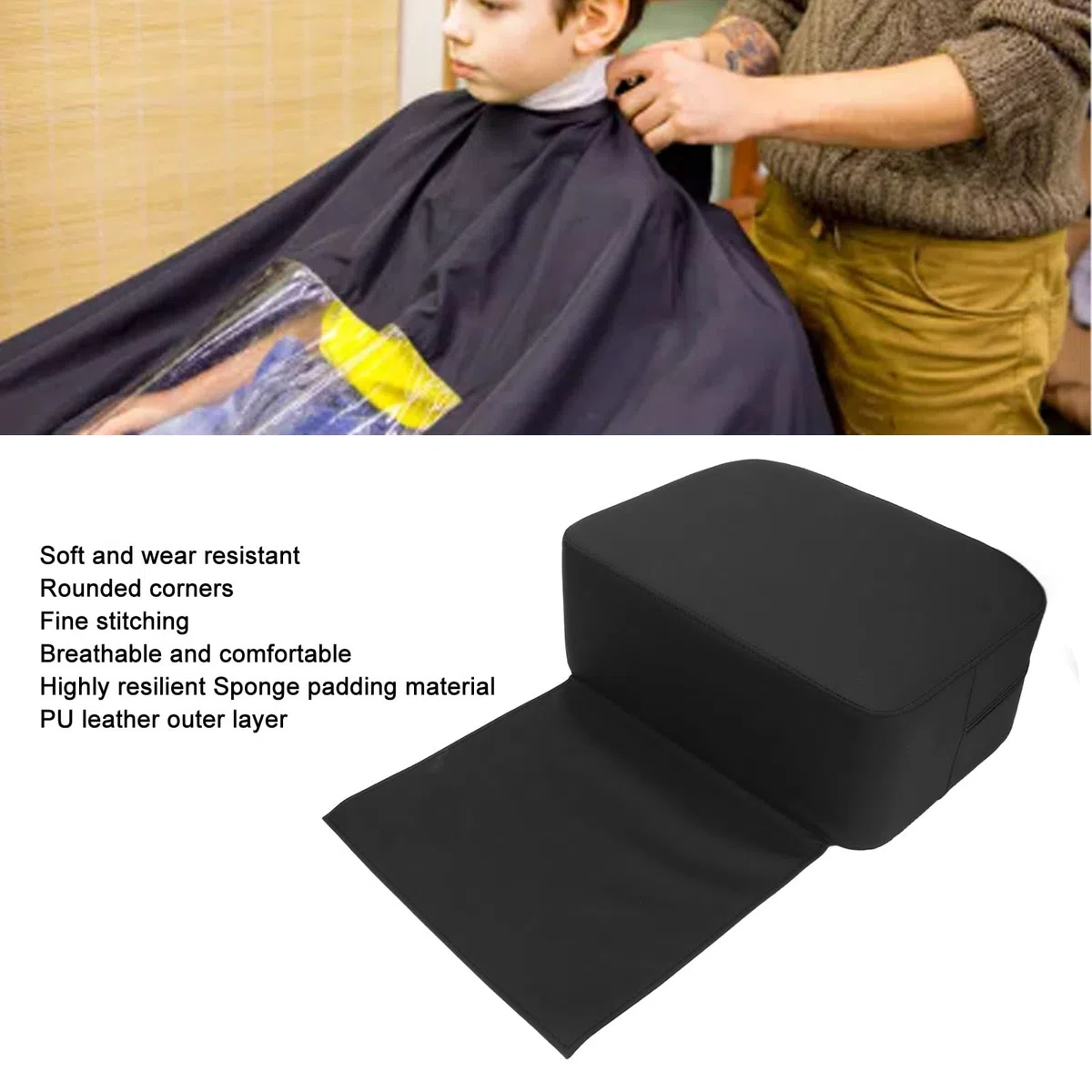 Friseur-Sitzerhöhung für Kinderhaarschnitt, Salon-Kindersitzerhöhung für Kinderhaarschnitt, Styling-Stuhl, Schönheitssalon, Spa-Ausrüstung