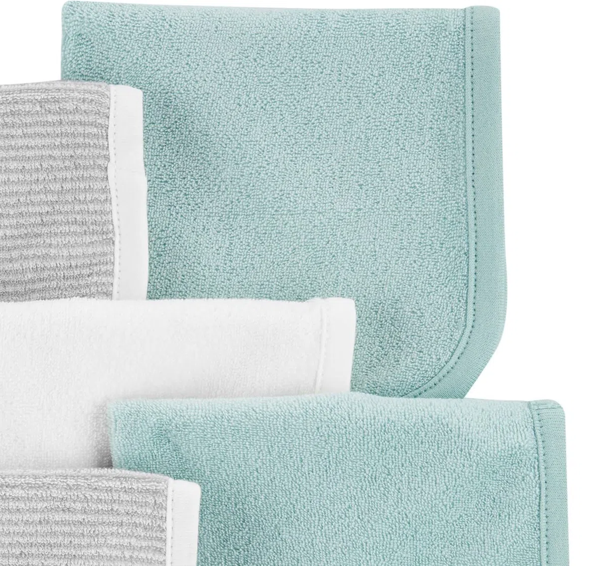 Carter's 6er-Pack Waschlappen (blau)