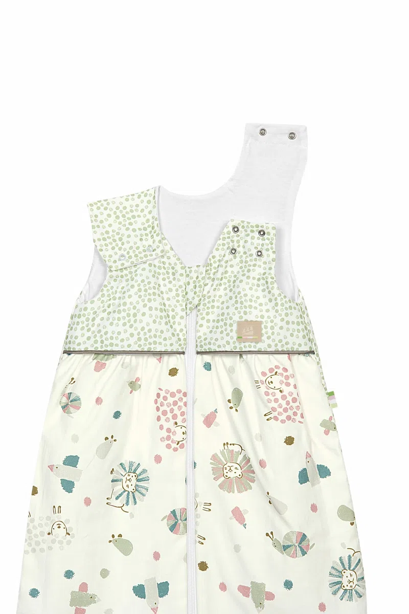 Odenwälder BabyNest Anni Light Schlafsack – Atmungsaktiver Baby-Schlafsack für Sommer & Ganzjahr, Weich & Leicht, Verschiedene Größen & Designs